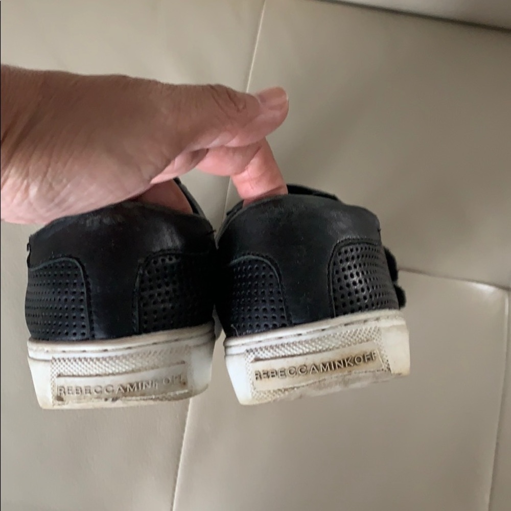 Rebecca Minkoff leather slip on sneakers - Picture 3 of 3